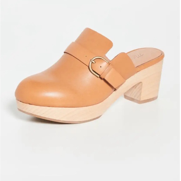 Madewell Monique Buckel Clug NWOT women’s 10 in burnt caramel - Picture 3 of 3
